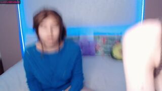 Brendiegilana webcam show 2020-07-13 11-06-11 Gorgeous hot lesbian chatwhores are sucking big dildo and enjoying lesbian cunnilingus on webcam