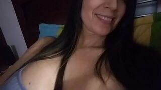 Cjpq2525 webcam show 2020-07-11 05-35-22 Gorgeous hot brunette webcam model is excitingly undressing and showing off big tits on sex chat