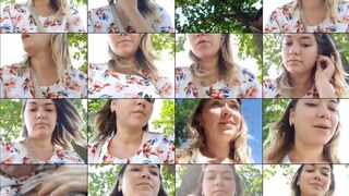 LediLola webcam show 2020-08-06 12-48-39 Adorable sexy cam porn girl is hotly posing to the webcam in cute blouse outdoors