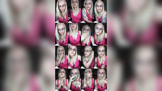 lenli xxx webcam show 2020-08-07 16-10-03 Blonde slut with glasses is enjoying online webcam sex chat and showing hot tattoo
