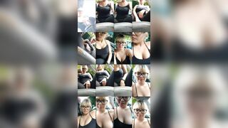 Partyrockcam webcam show 2020-08-02 14-53-22 Juicy tight blonde is enjoying webcam sex chat and stroking crotch in the car