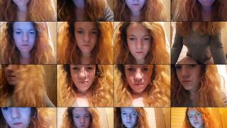 PrettyVoron webcam show 2020-08-03 23-55-33 Ginger online sex chat slut is enjoying hotly posing to the webcam and showing boobies