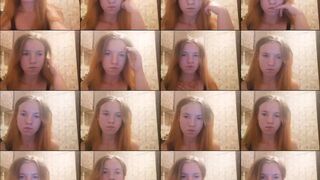 PrettyVoron webcam show 2020-08-08 01-18-46 Redhead sex chat whore in black blouse is enjoying online webcam porn chat for money