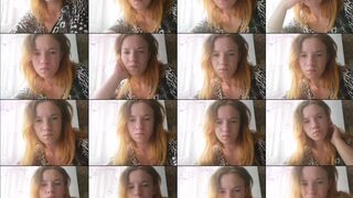 PrettyVoron webcam show 2020-08-08 13-17-10 Redhead sex chat whore in black blouse is enjoying online webcam porn chat for money