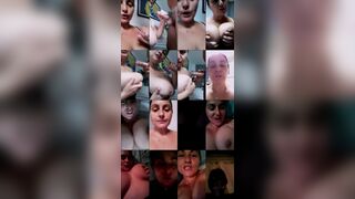 Soniaextra webcam show 2020-07-29 22-40-07 Beautiful milf in black lingerie is enjoying webcam sex chat and showing huge boobs