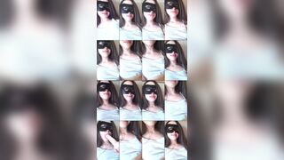 vale236 webcam show 2020-08-03 19-06-27 Steaming cam sex girl with black mask is having webcam porn chat for money