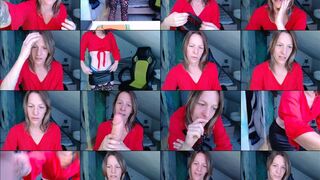 blueeye girl webcam show 2020-08-26 17-53-06 Scrawny milf is hotly posing in front of the webcam and fucking hard with big dildo