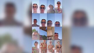 bunny vic webcam show 2020-08-11 09-19-41 Steaming sexy blonde girl is having webcam porn chat outdoors and posing in sexy bikini