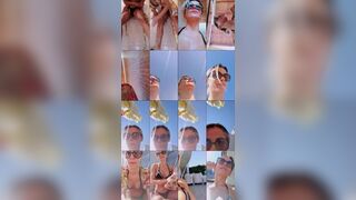 bunny vic webcam show 2020-08-11 09-44-18 Steaming sexy blonde girl is having webcam porn chat outdoors and posing in sexy bikini