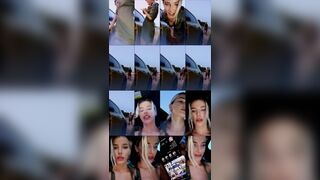 bunny vic webcam show 2020-08-14 19-40-11 Online porn blonde slut is hotly stripping and showing boobs to the webcam outdoors