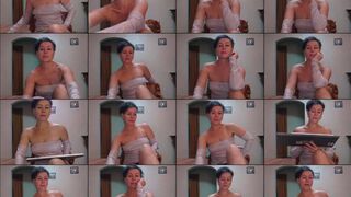 Elenaza1001 webcam show 2020-08-25 18-40-27 Horny amateur online sex milf in sexy hot dress is having webcam sex chat for money