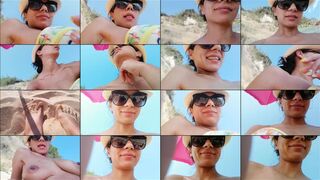 jessica 69 webcam show 2020-08-14 08-30-05 Chubby online cam porn milf is posing to the webcam in sexy bikini on the beach