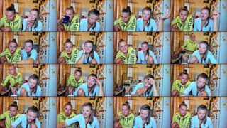 karolina1908 webcam show 2020-08-26 16-01-47 Amateur Russian sluts are having webcam porn chat in kitchen and masturbating pussy