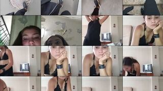 KaterinaManda webcam show 2020-08-14 17-41-51 Cam porn chick is having online sex chat outdoors and pulling up blouse to show boobies on webcam