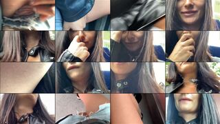 Kisa-Gav webcam show 2020-08-14 11-44-25 Steaming hot brunette sex chat whore is undressing and posing in front of the webcam outdoors