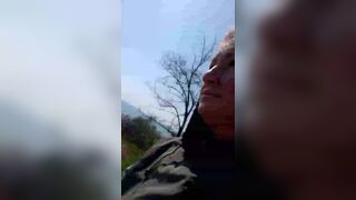 hotolgaxxx webcam show 2020-04-10 12-08-08 Plump mature girl is having online sex chat outdoors and earning webcam money