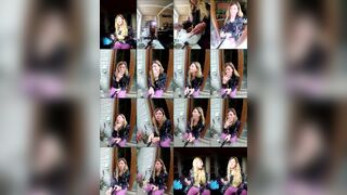 Hottasha webcam show 2020-07-14 08-09-27 Sex chat milf model is showing crotch wearing tight leggings on webcam for money