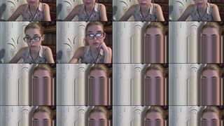 malvinella webcam show 2020-08-20 18-36-34 Young online porn girl with glasses is having webcam sex chat and flirting for money