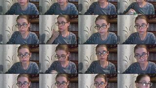 malvinella webcam show 2020-08-23 18-19-31 Young online porn girl with glasses is having webcam sex chat and flirting for money