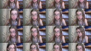 malvinella webcam show 2020-08-26 14-42-32 Young brown haired online porn girl with glasses is having webcam sex chat and flirting for money