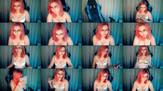 MolliaJany webcam show 2020-08-17 17-20-36 Sweet redhead porn chat teen girl is showing beautiful body to the webcam and masturbating with vibrator