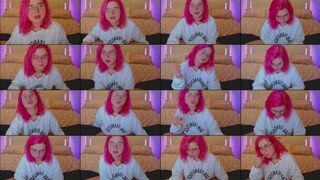 MolliaJany webcam show 2020-08-25 23-54-18 Sweet redhead porn chat teen girl is showing beautiful body to the webcam and masturbating with vibrator