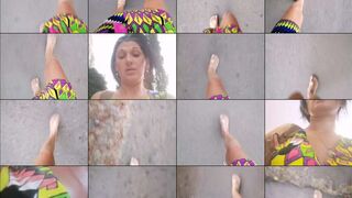 MS-86 webcam show 2020-08-22 18-46-11 Cam sex chat milf lady is having a walk outdoors and showing sexy legs on webcam