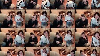 soskiisoski webcam show 2020-08-23 17-53-10 Young online cam porn sisters are having webcam sex chat and flirting before undressing