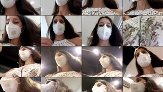 SweetButtocks webcam show 2020-08-11 15-08-54 Sexy young online porn brunette is posing on webcam sex chat outdoors and stroking boobs