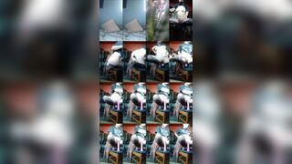 tokiosad webcam show 2020-08-16 22-59-08 Appetizing tight brunette in hot black stockings is masturbating pussy with dildo on webcam