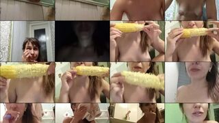yyuulliiaaa webcam show 2020-08-19 20-49-48 Cam porn milf is showing boobs on webcam while online sex chat and eating corn