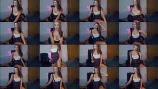 Alleksandra  webcam show 2020-11-18 06-01-40 Cam porn girl in steaming hot lace lingerie is showing breasts and masturbating with vibrator