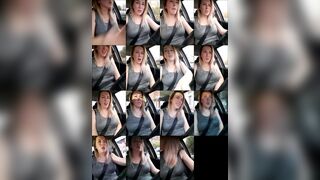 AmeliaSeen webcam show 2020-11-14 02-54-31 Beautiful blonde slut is undressing in the car and enjoying pussy masturbation on webcam sex chat