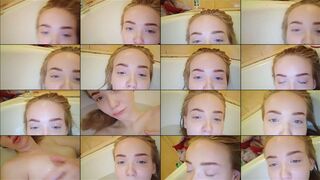 Ariel006 webcam show 2020-11-19 19-23-26 Wonderful young girl is lying in the bathtub and enjoying online webcam sex chat and fucking with dildo