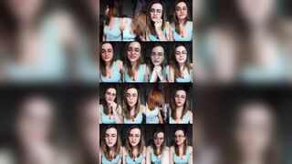 Lenli xxx webcam show 2020-07-09 22-13-28 Pretty sexy ginger milf in blue top is having webcam sex chat and earning money