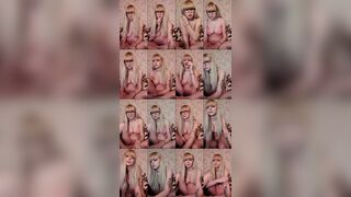 Monikag webcam show 2020-07-13 01-16-41 Sexy blonde with hot glasses is is having webcam porn chat wearing pink underwear