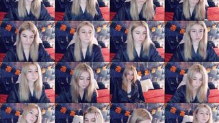 BellaTime webcam show 2020-11-05 09-49-44 Cute teen blonde chick in hot silk robe is having webcam sex chat for money