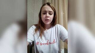 BethanyBoom webcam show 2020-11-05 03-46-19 Teen chick is showing big bouncy boobs under cool t-shirt and flirting on webcam sex chat