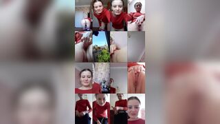 orange girl1 webcam show 2020-04-12 10-22-07 Adorable young girl is posing to the webcam and hotly undressing