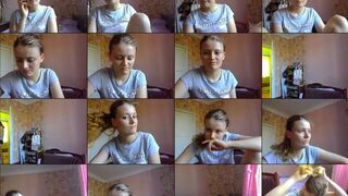 Orange girl1 webcam show 2020-07-05 16-57-11 Slender shaped webcam chick is excitingly posing and stroking pussy