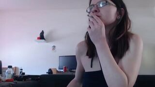 rachou1 webcam show 2020-04-09 13-03-56 Charming hot milf is excitingly posing to the webcam in hot black dress