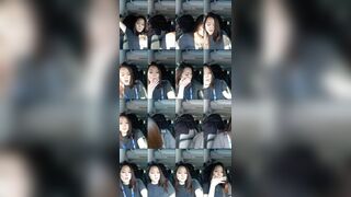 scarlett888x webcam show 2020-04-08 01-07-30 Wonderful Asian porn slut is earning webcam money in the car and smocking