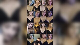tefaluu  webcam show 2020-04-14 05-09-59 Sexy young blonde in hot black lingerie is posing tot hew webcam for money