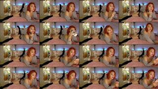 KAKTO-TAK webcam show 2020-08-06 23-23-08 Ginger babe in hot panties and sexy blouse is enjoying webcam sex chat