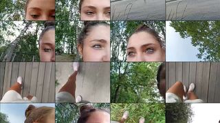 Katerinamanda webcam show 2020-07-29 16-18-03 Young cam porn girl is enjoying walk at the lake and posing in front of the webcam
