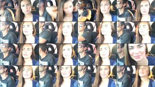 Kitkat08 webcam show 2020-07-25 17-49-58 Wonderful brunette is having online webcam sex chat in the car and showing boobs